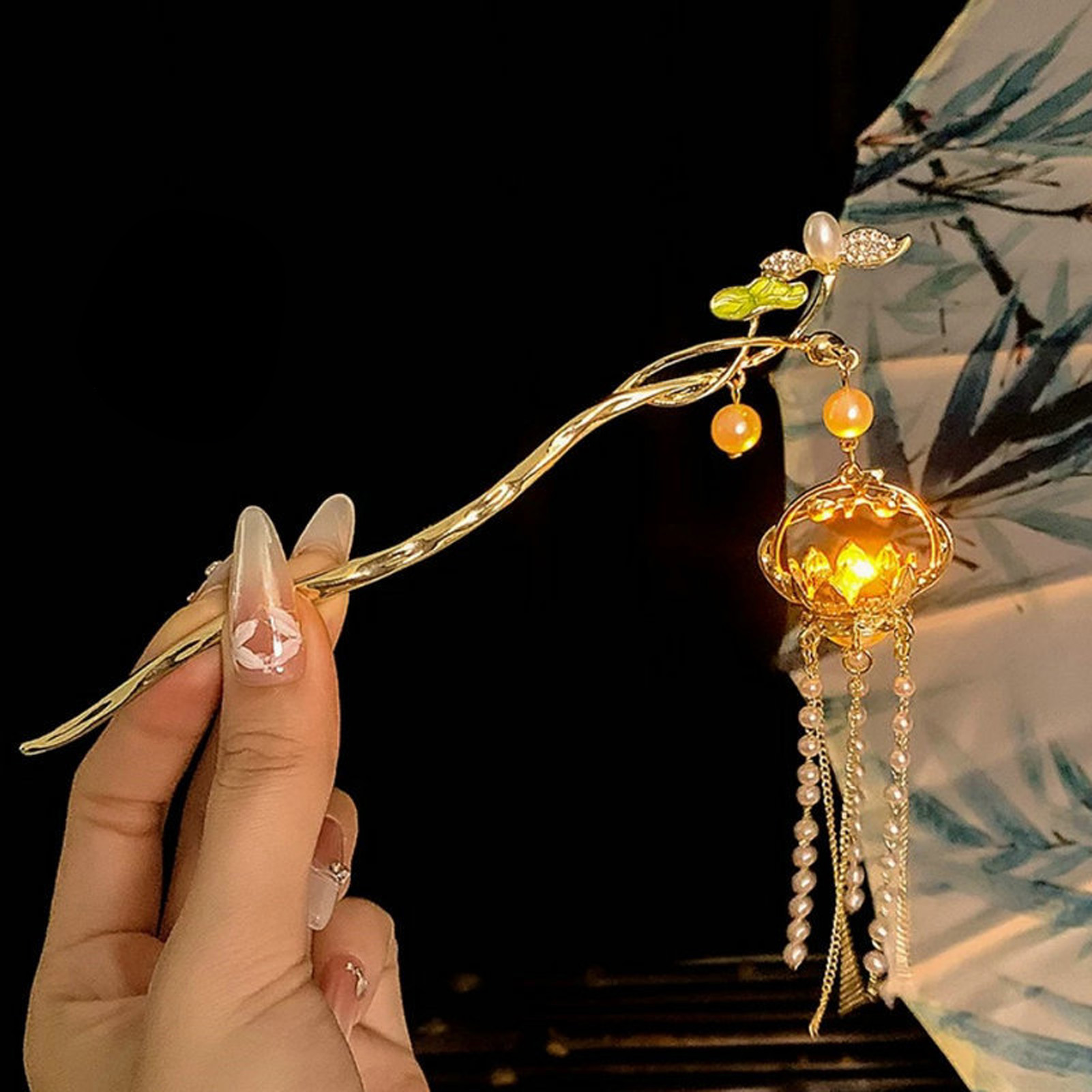 Luminous Flower Hairpin Exquis - огляд і ціна Supply Florist