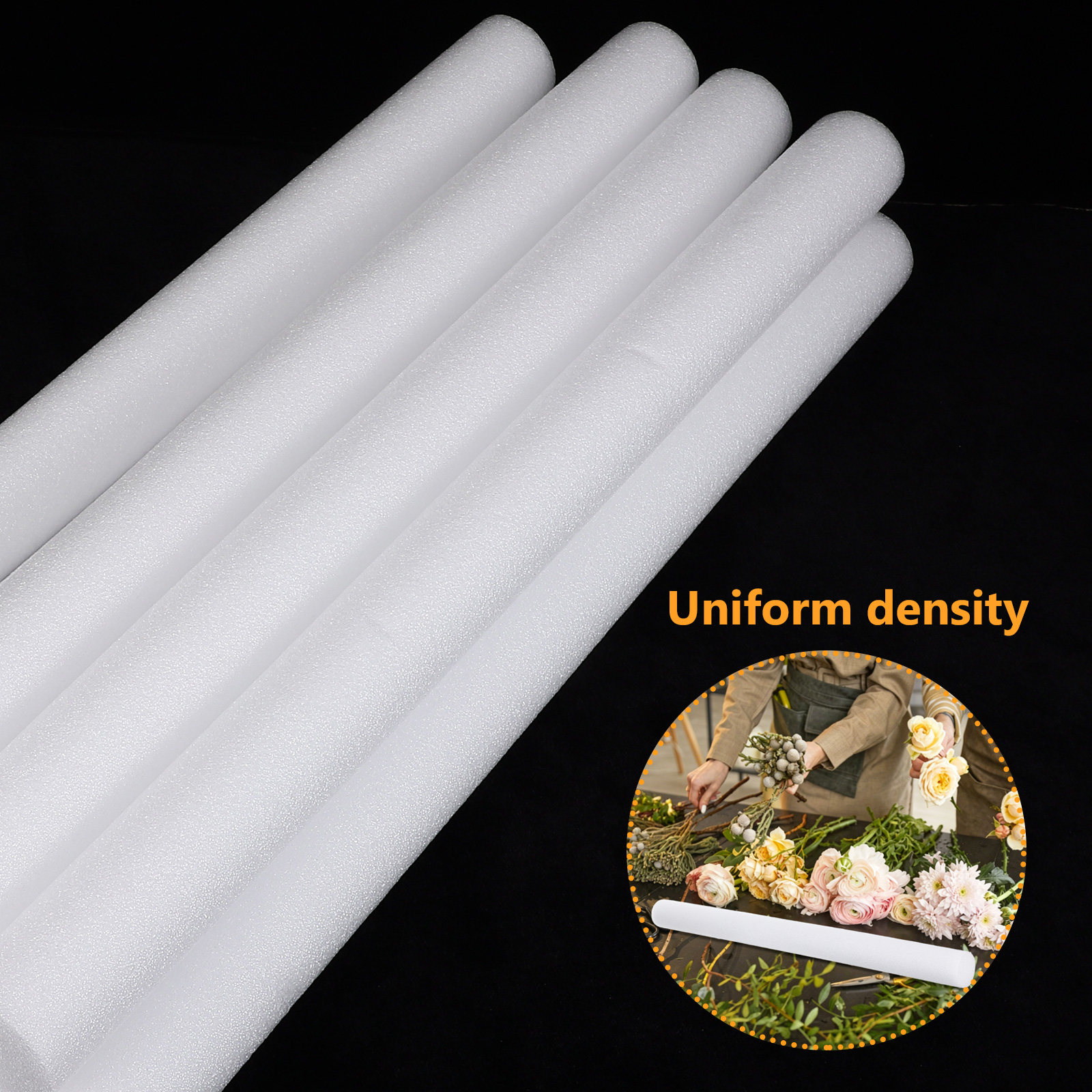 8Pcs Flower Foam Rods 1.6x19.7 - огляд і ціна Florist Flower Supply